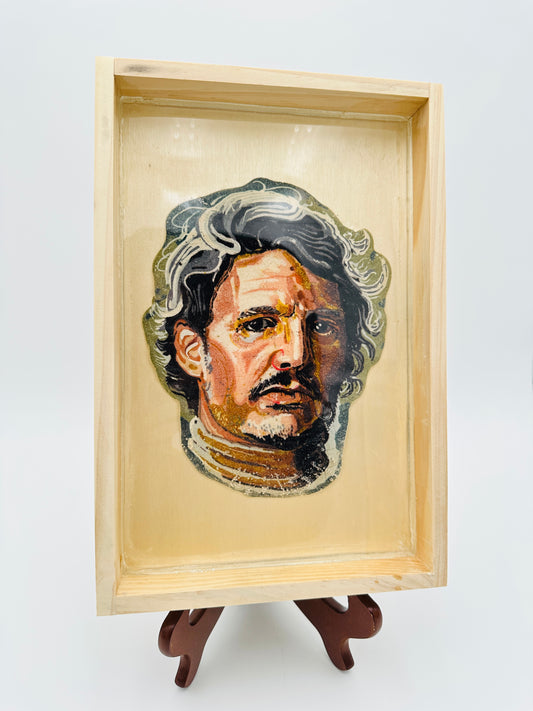 Pedro Pascal - Fine Pancake Art
